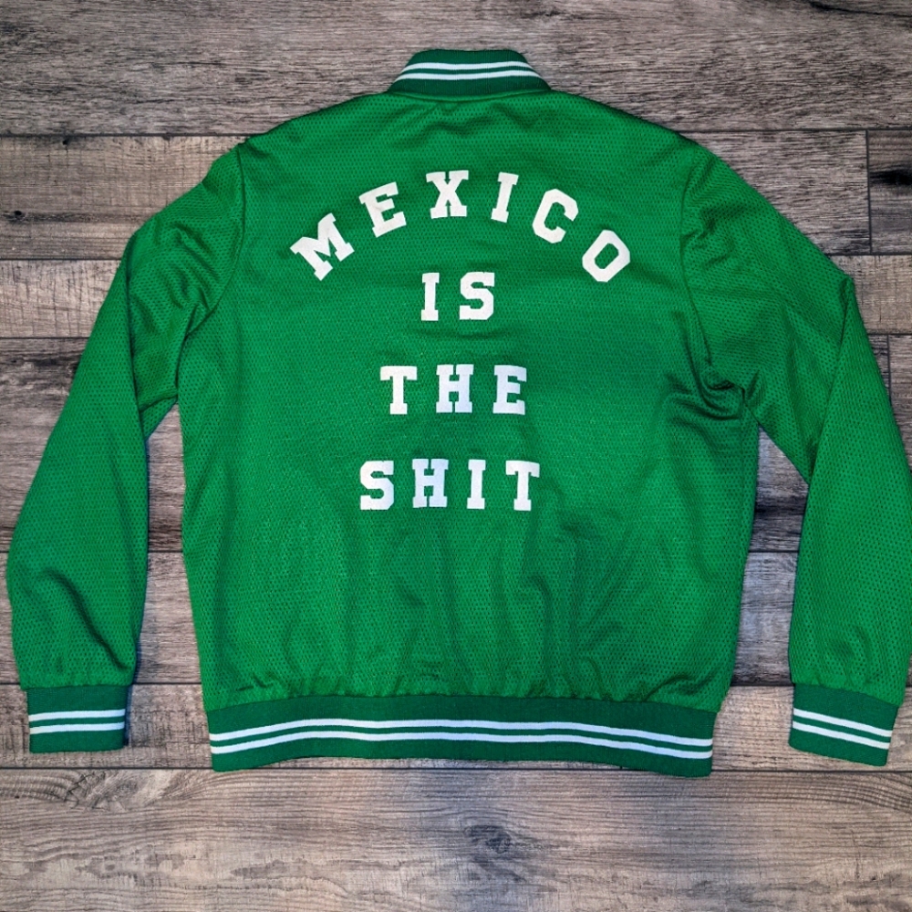 Mexico is the shit jacket mens large